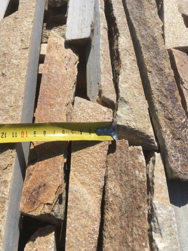 Горбушка златолит золотистый для облицовки купить в Стерлитамаке