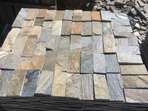 Плитка пилёная златолит Уральский для цоколя, отмостки купить в Стерлитамаке