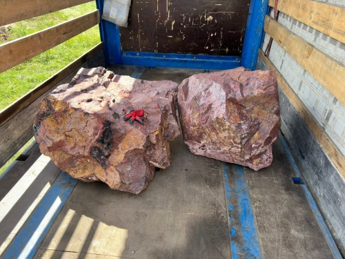 Ландшафтные глыбы красно-фиолетовые 200-1000 килограмм купить в Стерлитамаке