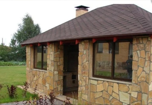 Плитняк златолит жёлтый золотистый для фасада 1,5-3см купить в Стерлитамаке