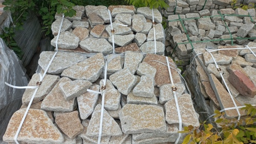 Гранитный плитняк галтованный для парковки купить в Стерлитамаке