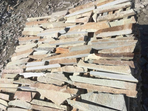 Горбушка златолит золотистый для облицовки купить в Стерлитамаке