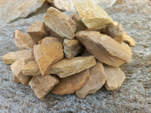 Златолит жёлтый декоративная каменная крошка купить в Стерлитамаке